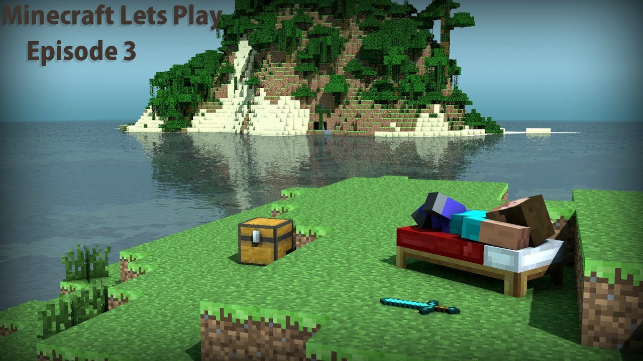 Minecraft: Lets Play Episode 3: Building a house - YouTube