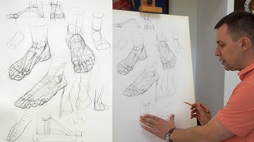 How to Draw Feet