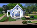 YOUNG PARENTS FIRST HOUSE | The Sims 4 | CC Speed Build