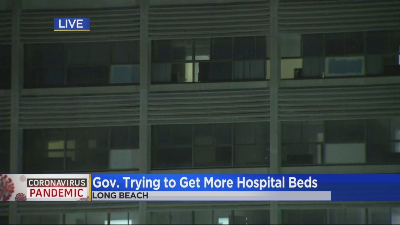 Coronavirus Governor Pushing To Get More Hospital Beds In California