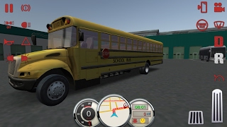 BS17|bus simulator 17 modulando los ángeles|school bus international| simuladores más reales Android screenshot 5