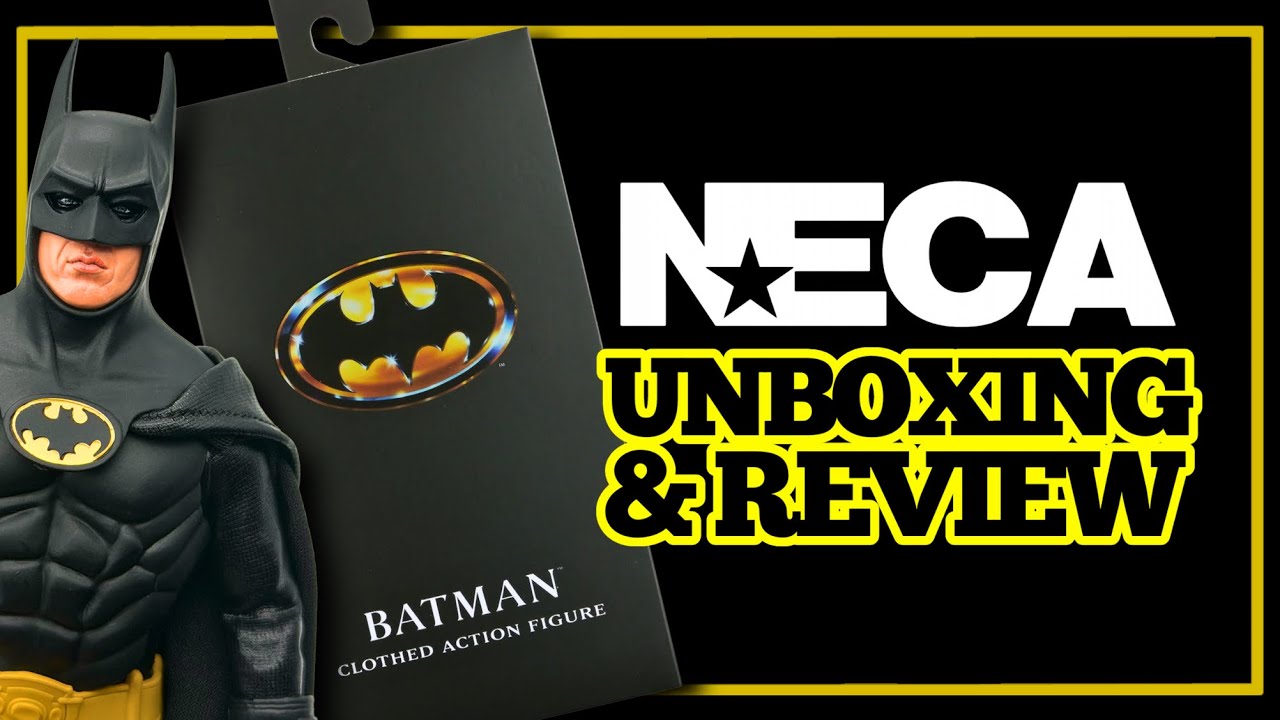 NECA | 1989 BATMAN | 8” CLOTHED ACTION FIGURE | UNBOXING & REVIEW