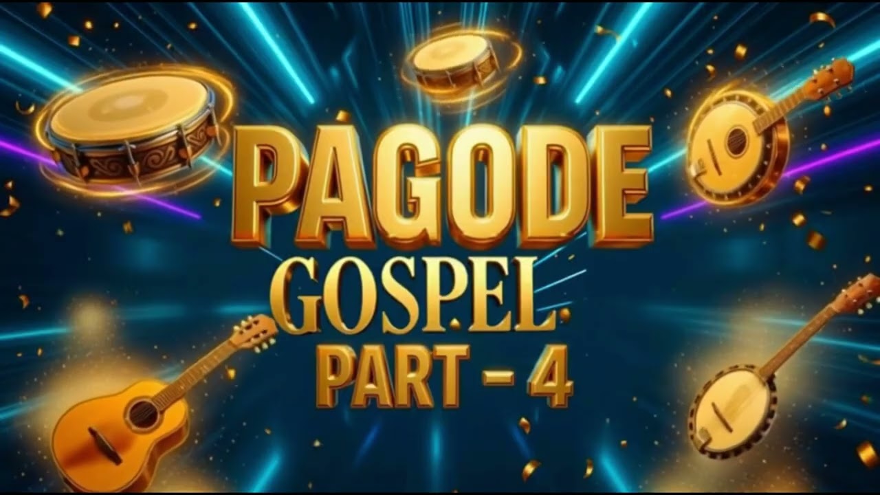 🔥🎵 Pagode Gospel Animado – Parte 4 | Vibe Chiclete Que Toca o Coração 🙌