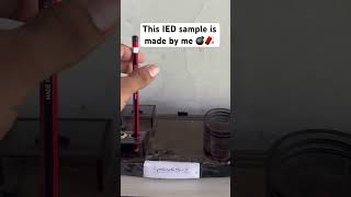 IED sample was made by me 💣🧨#wbp #army #bombsquad #ied #viralvideo #defence