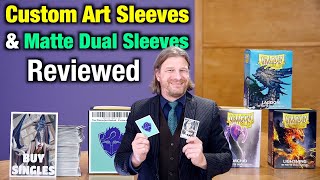 A Review Of Dragon Shield Custom Art Sleeves And Matte Dual Sleeves for Magic: The Gathering Cards