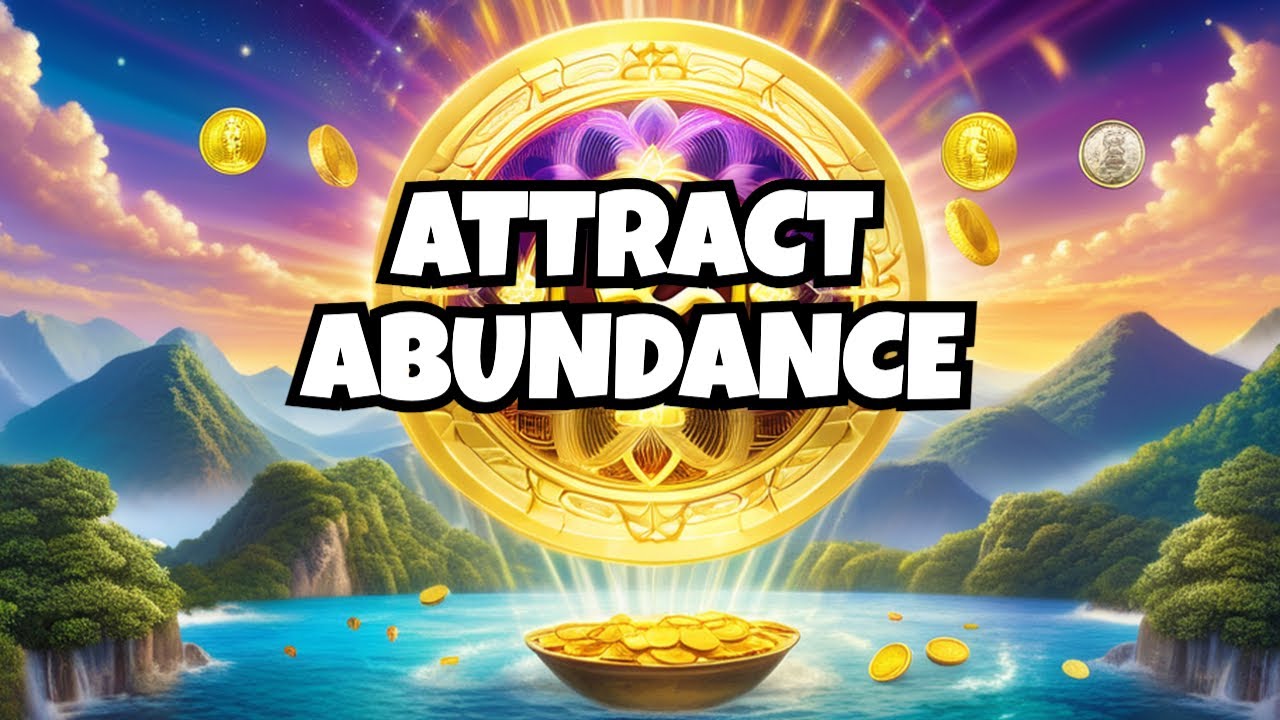 Golden Abundance   888 Hz   Attract Abundance of Wealth   Happiness - Bring Good Luck Binaural Beats