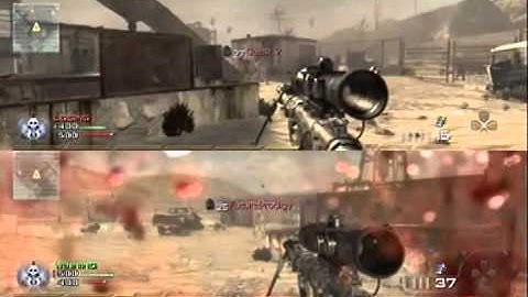 MW2- Split screen on Rust w/ miniDem0n