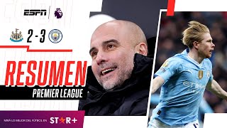 Thumbnail for ¡GOLAZOS, SHOW DE DE BRUYNE Y AGÓNICO TRIUNFAZO CIUDADANO! | Newcastle 2-3 Manchester City | RESUMEN