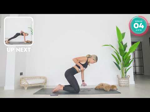 5 Min Slim Toned Arms At Home Pilates Workout