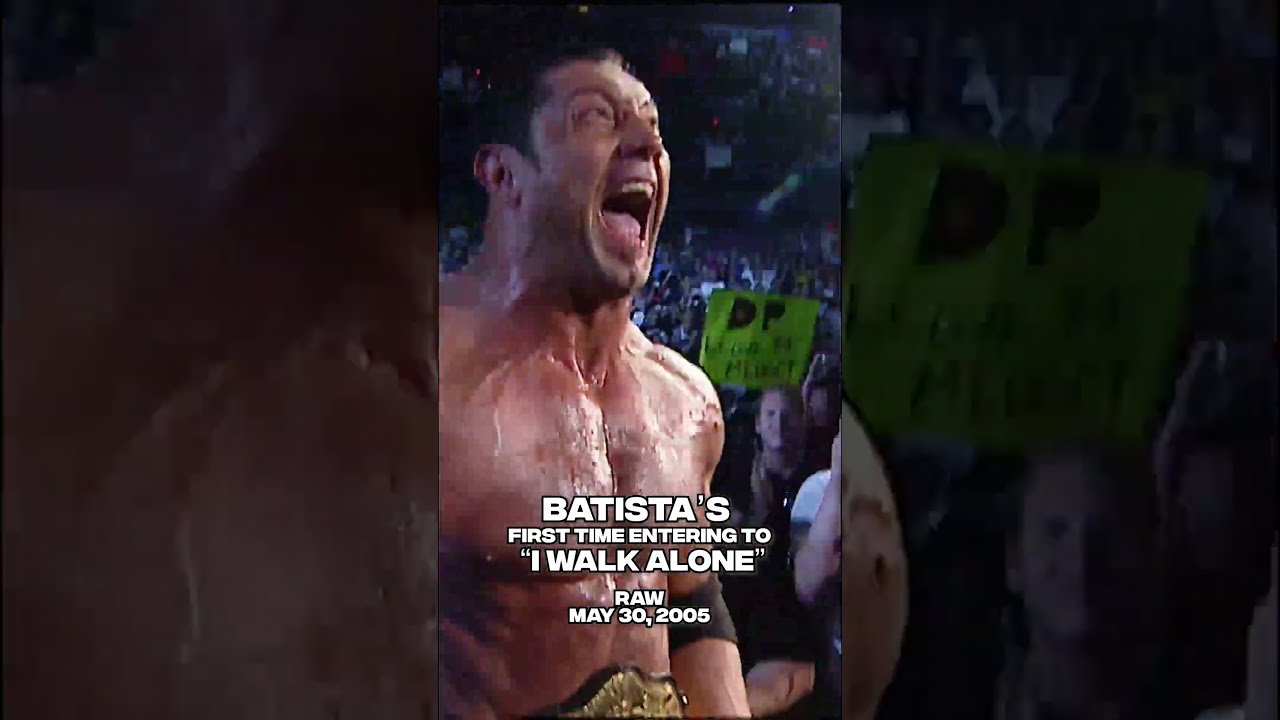 A legendary entrance theme was born