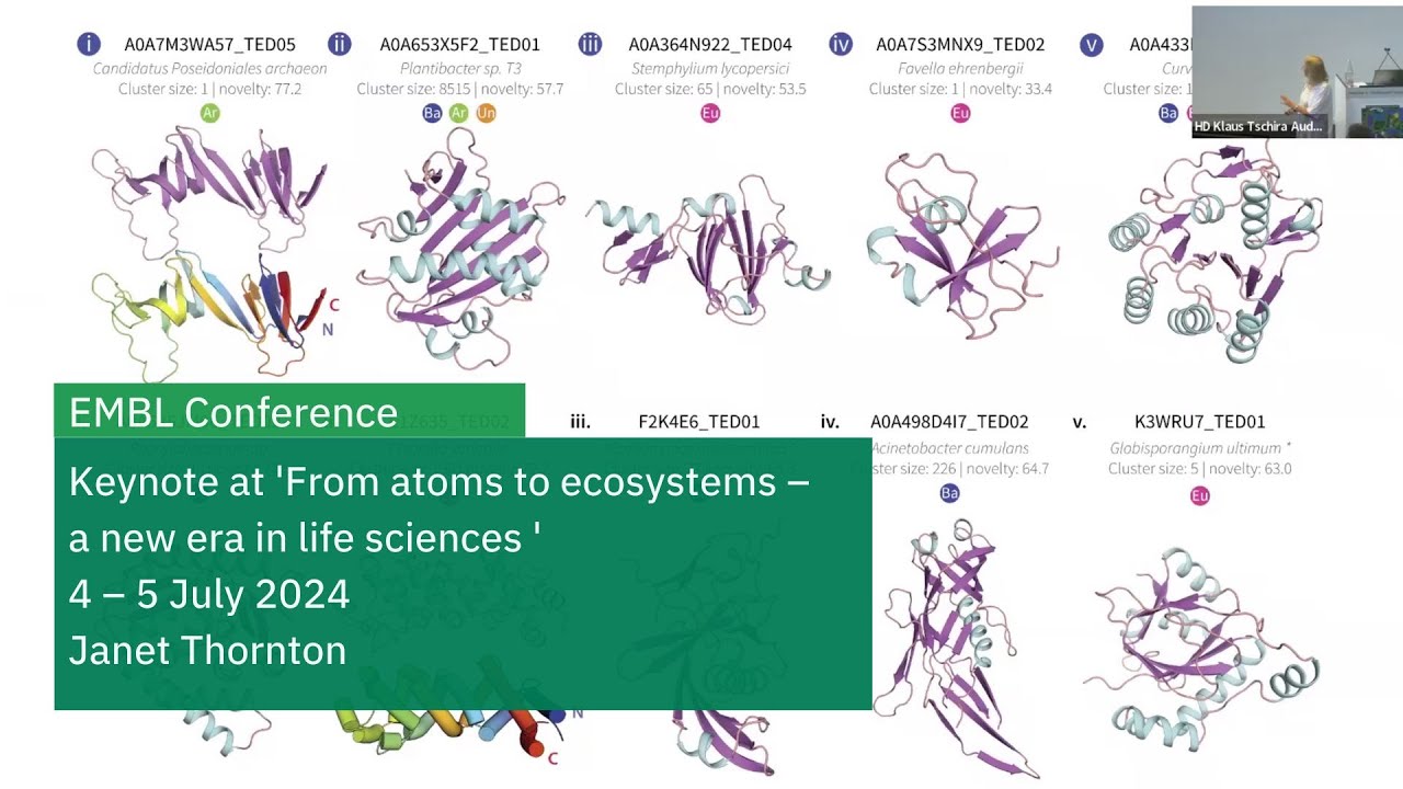 Fifty years of protein structures (@ EMBL) - YouTube