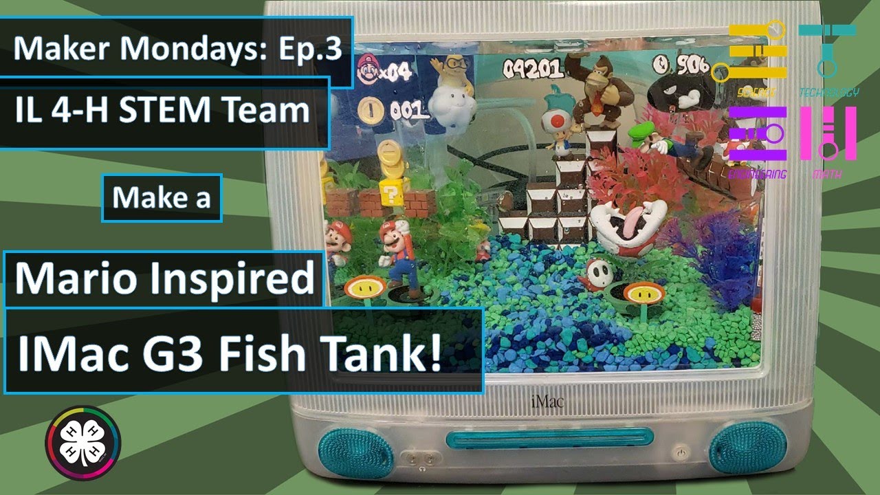 Imac G3 Fish Tank Maker Mondays Episode 3 Quick Build Youtube