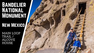 The Main Loop Trail & Alcove House | Bandelier National Monument | New Mexico