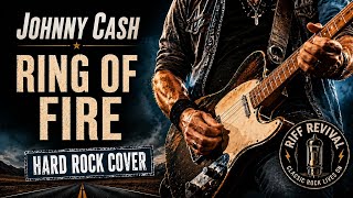 Johnny Cash ~ Ring of Fire || Hard Rock Cover 🎸