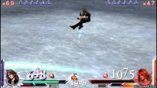 [DDFF] DISSIDIA 012 ディシディア 対人戦 Squall VS Tidus