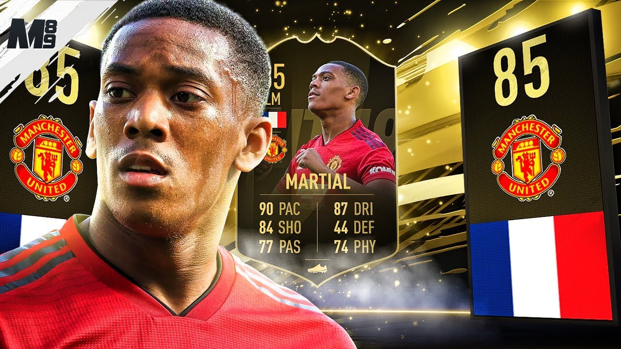 FIFA 19 IF MARTIAL REVIEW | 85 IF MARTIAL PLAYER REVIEW | FIFA 19 ULTIMATE TEAM