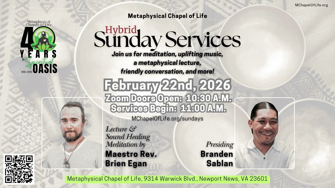 Year of the Fire Horse - Maestro Rev. Brien Egan | Metaphysical Chapel of Life - Newport News VA |