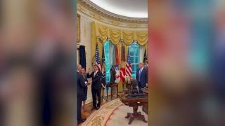 Todd Blanche is sworn in as US attorney general
