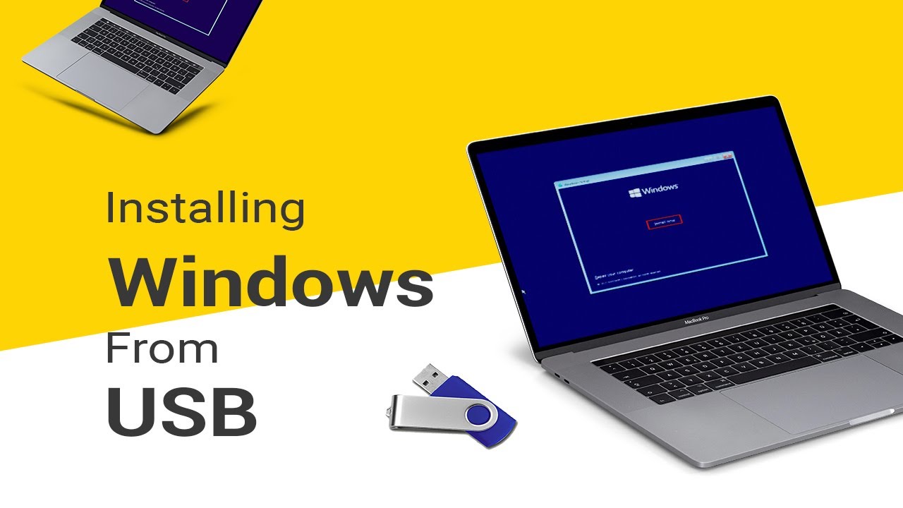 how to put windows 10 on usb from mac