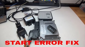 How to Fix Mercedes Sprinter Start Error - Dodge Sprinter Start Error Repair