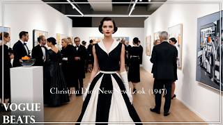 Christian Dior 1947 New Look Style Fanart Ai Fashion Meets Music At Vogue Beats