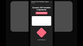 Master CSS Variables Like a Pro! | Dynamic Styling &amp; @property Explained | Coding with Akhlaq