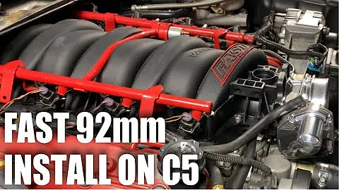 FAST 92mm Intake Install on C5