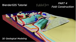 BlenderGis Tutorial PART 4 - Fold Construction