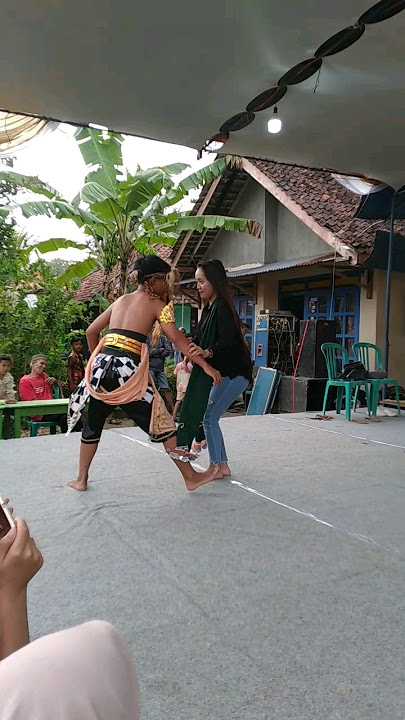 Mbak Ayun - Mbak Cahya 🤩 #shorts 3 SUTANG WALANG 🔥 LARAS MANUNGGAL ✅ Kalidadap Wadaslintang Wonosobo
