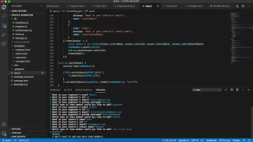 Node CLI application for generating team profile