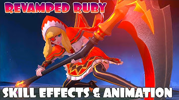 New Revamped Ruby Skill Effects and Animation MLBB