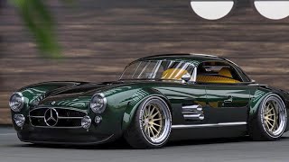 Mercedes-Benz 300Sl Restomod By Jon Sibal Crazy Luxury Sports Car, First Look, Exterior