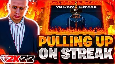 Worlds Best Post-Scorer pulls up on a 70 streak in nba2k22...