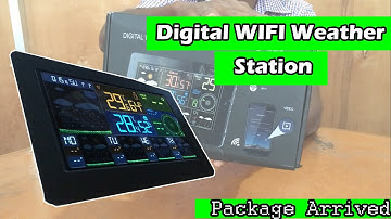 Digital WIFI Weather Station | Unboxing