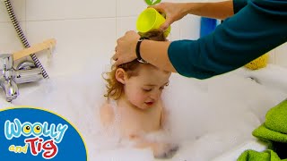 @WoollyandTigOfficial- Woolly and Tig -Bath time! 🛀  | TV Show for Kids | Toy Spider