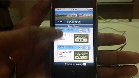 Mobile app for Oracle PeopleSoft Campus solution - Faculty