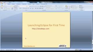 Installation of Eclipse on Windows Machine