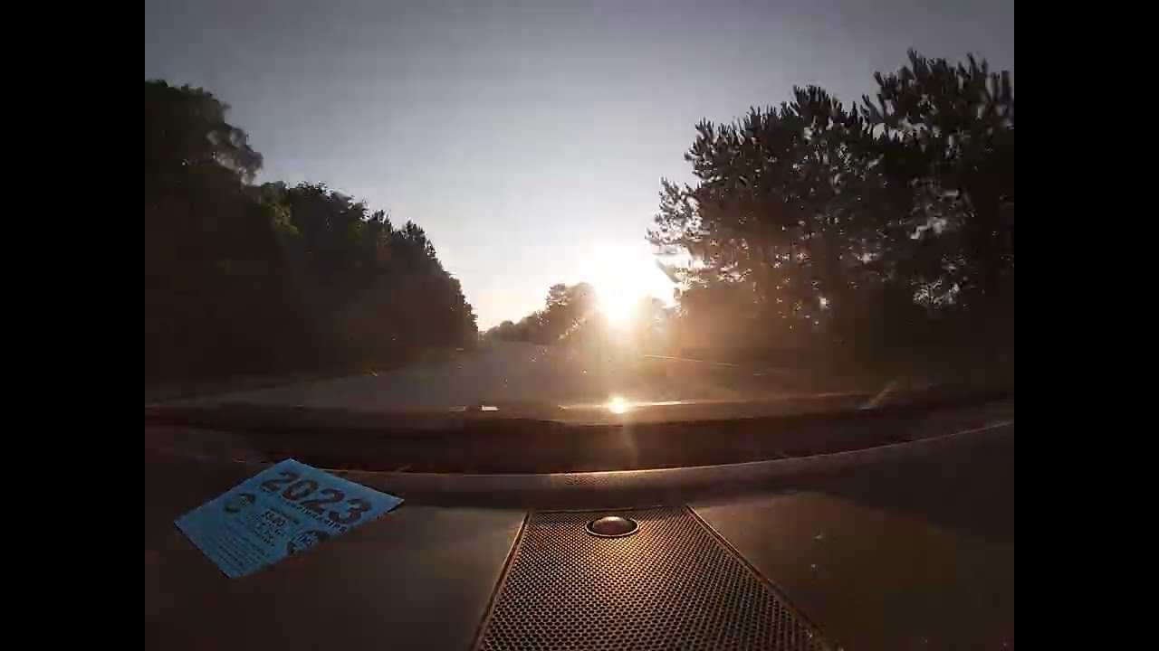 Early Morning Drive From Huntsville Alabama To Union City Georgia