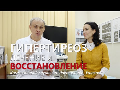 Гипертиреоз (Болезнь Грейвса) Лечение. Пример Восстановления. УЗИ щитовидной железы || Доктор Ушаков