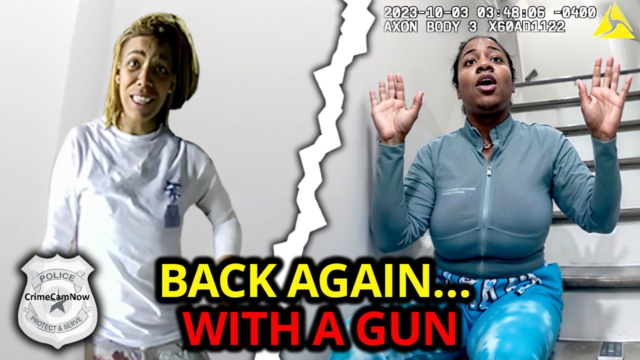 Police Thought It Was Over — Then She Showed Up With a Gun!