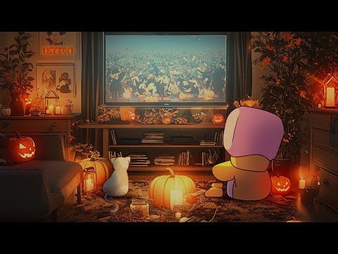 Halloween Spooky Lofi 🎃 Autumn Lofi Mix - Chill Autumn Lo-fi Hip-hop