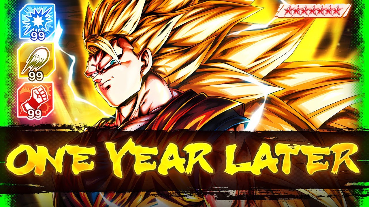 HE'S STILL NOT TOO LATE! GRN SSJ3 A YEAR LATER STILL PUTS IN WORK! | Dragon Ball Legends