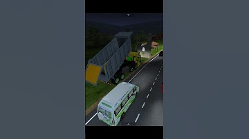 Tipper Unload 🚧 | Truck mod | Bus Simulator Indonesia Mod #bussid #shortsyoutube #truck