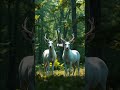Unicorns of the Forest: Rare Albino Deer Spotted in Iowa!