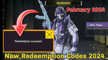 *Active* New February 2024 Redeem Codes In Call Of Duty Mobile | New Redeemption Codes In CODM 2024