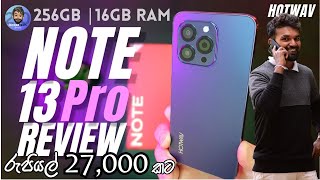 ලංකාවේ හොඳම BUDGET GAMING Phone එක, HOTWAV NOTE 13 PRO |16GB RAM | 256GB ROM | 90Hz | TRCSL APPROVED