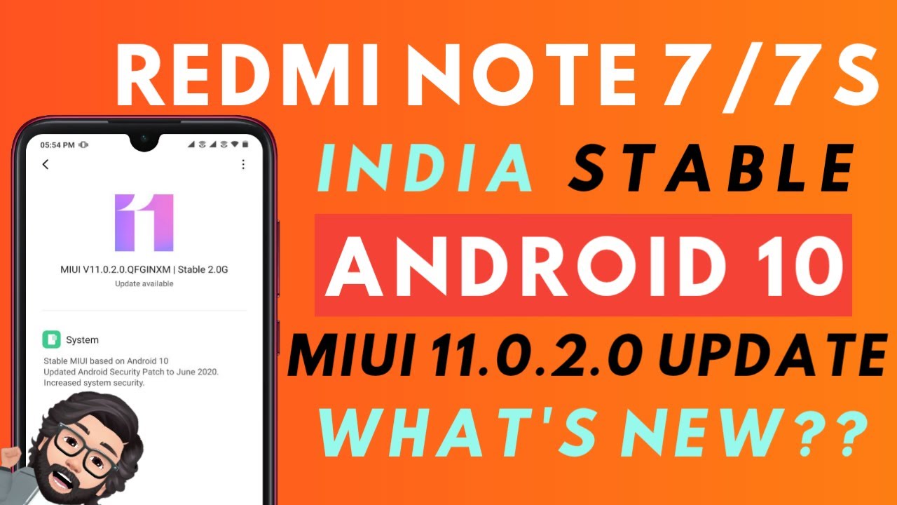 Don T Update Redmi Note 7 7s India Android 10 Stable Miui 11 Update Nothing New Miui 11 0 2 0 Youtube