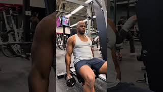 Seated dumbbell hammer curl for big biceps 💪