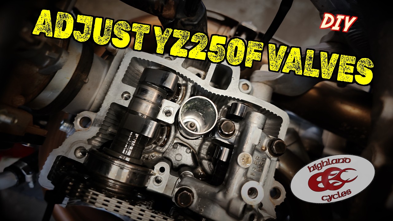 How to Adjust Valves on a Yamaha YZ250F | Step-by-Step DIY Tutorial