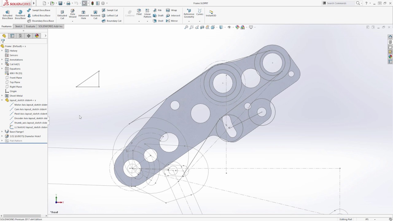 convert mesh to solid solidworks 2017